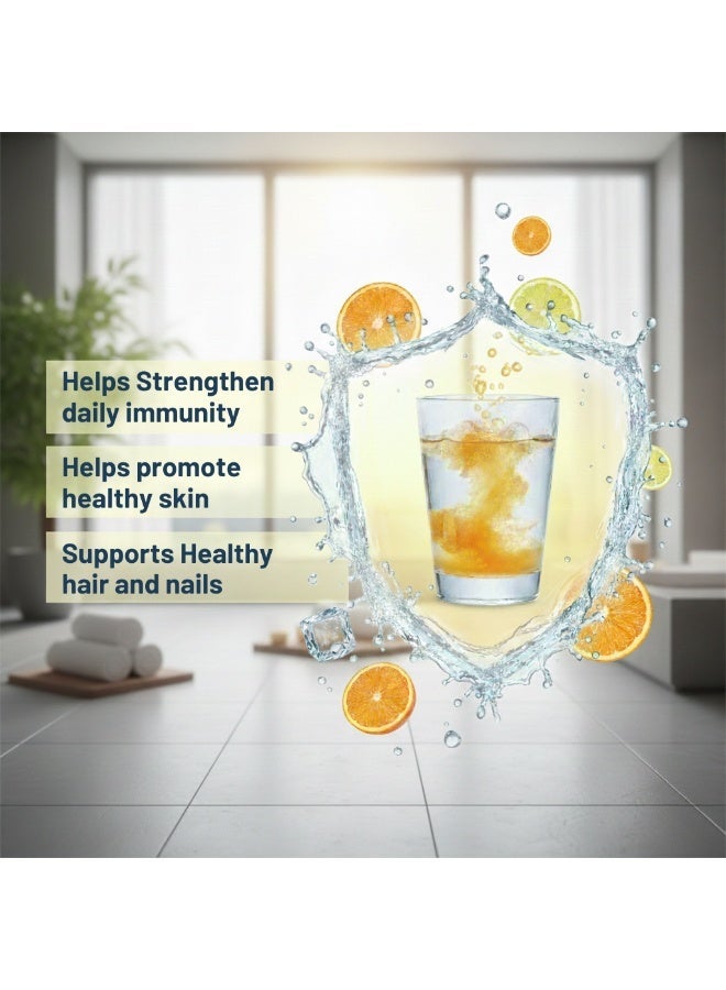 Limcee extra - 1000 mg with Multivitamin & Mineral Dietary Supplement - Orange (Pack of 10 Sachets) - Image 4